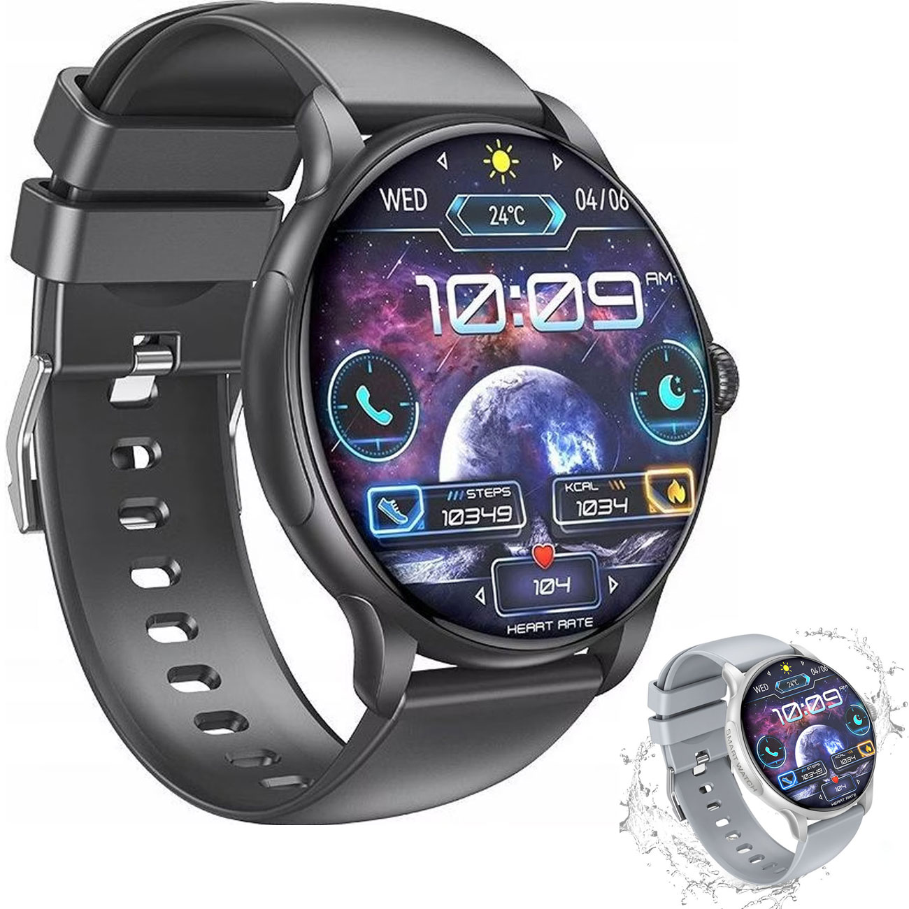ساعت هوشمند ایکس او XO مدل  J11 با نمایشگر AMOLED، تماس بلوتوثی، پایش سلامت و باتری 7 روزه مناسب استفاده روزمره و ورزشی با طراحی شیک و مقاوم IP68