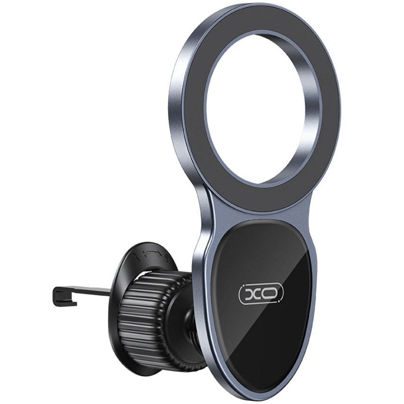 هولدر موبایل مگنتی ماشین ایکس او XO مدل C154 با اتصال مگنتی قدرتمند N52 و چرخش 360 درجه، مناسب دریچه کولر خودرو، سازگار با همه گوشی‌ها، مقاوم در دمای بالا و پایین کاربردی