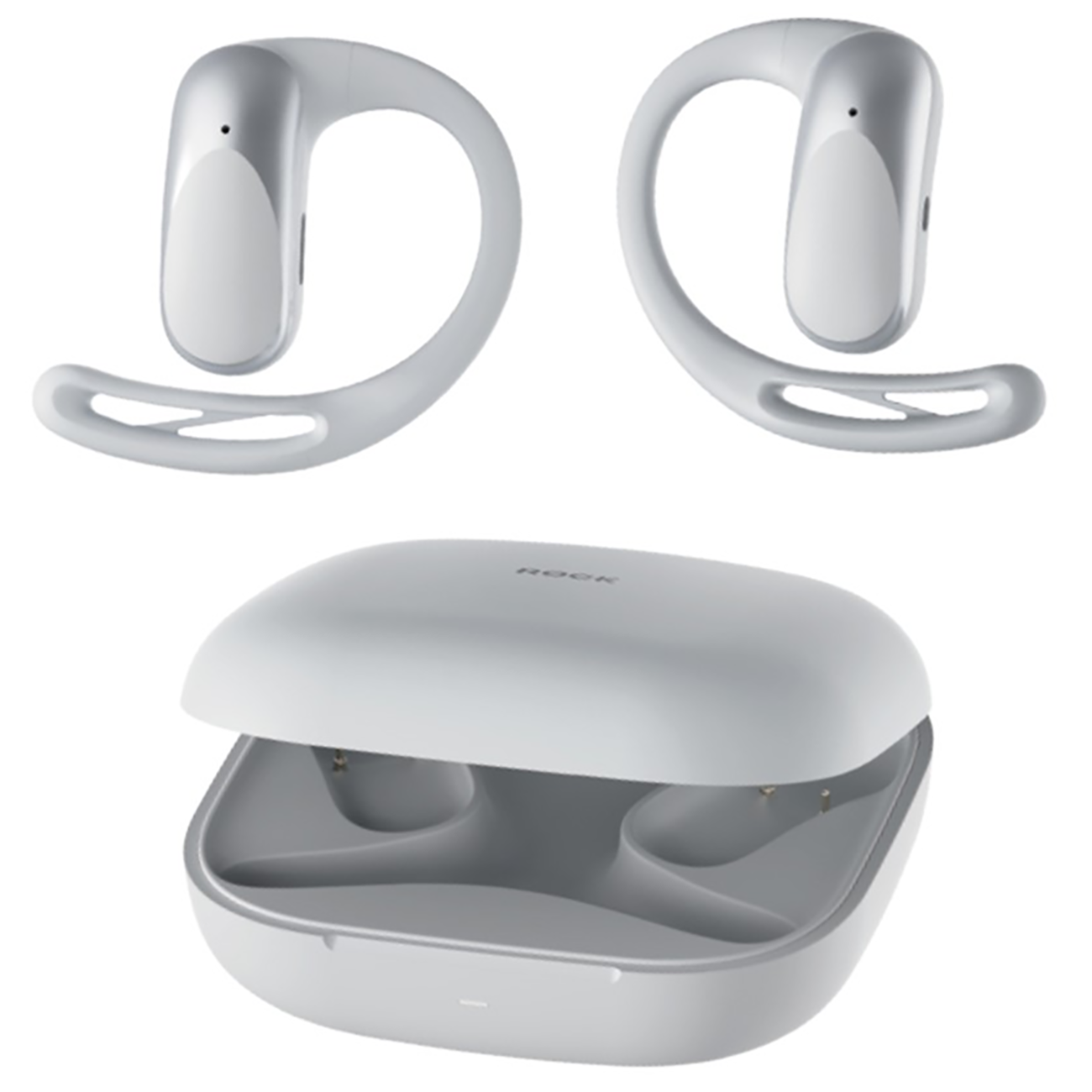 هندزفری بلوتوثی راک ROCK مدل X916 نسخه 5.4  با طراحی کلیپسی و Open-Ear برای آگاهی از محیط و راحتی بی‌نظیر و فناوری ENC داخلی