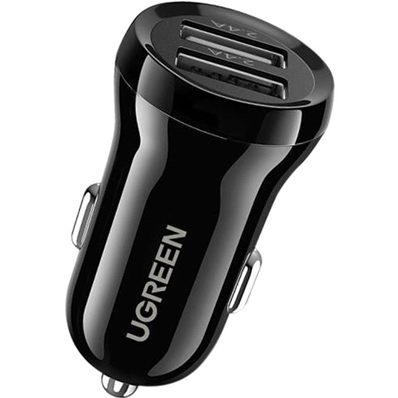 شارژر فندکی یوگرین ED018 با توان 24 وات، دو پورت USB-A، محافظت چندگانه و طراحی جمع‌وجور، شارژی سریع و ایمن را در هر خودرو فراهم می‌کند.