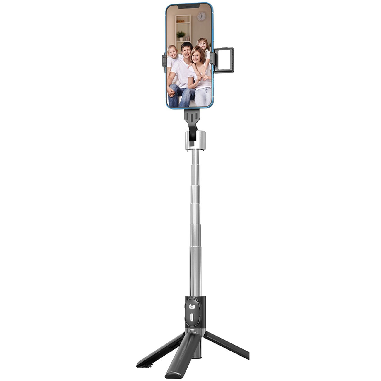 مونوپاد و سه پایه گرین لاین Click Stick 2 ساخته شده از مواد با کیفیت مجهز به ریموت کنترل است.