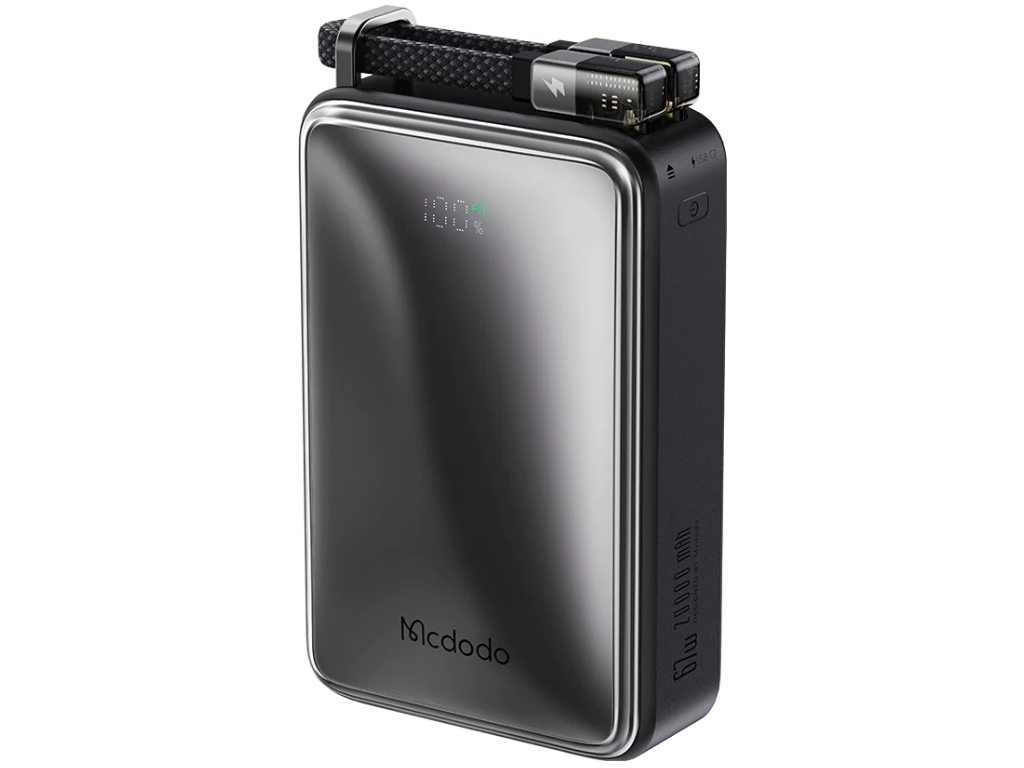 خرید اینترنتی پاور بانک تایپ سی و یو اس بی 22.5 وات 30000 مک دودو مدل Mcdodo MC-391 Power Bank Digital Display مشاهده و بررسی لوازم جانبی سایر برندها از فروشگاه آنلاین سایت جانبی