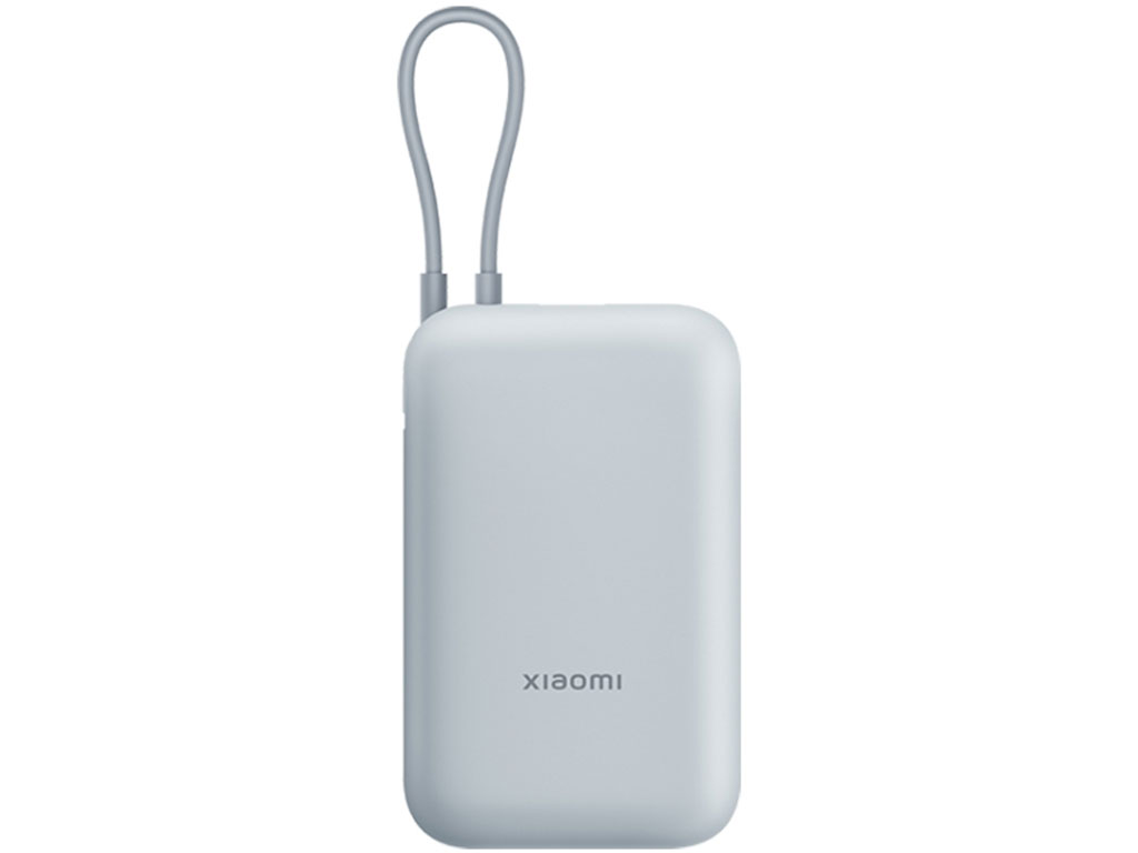 پاور بانک 10000 میلی آمپر Xiaomi P15ZM توان خروجی 22.5 وات و کابل تایپ سی متصل به دستگاه