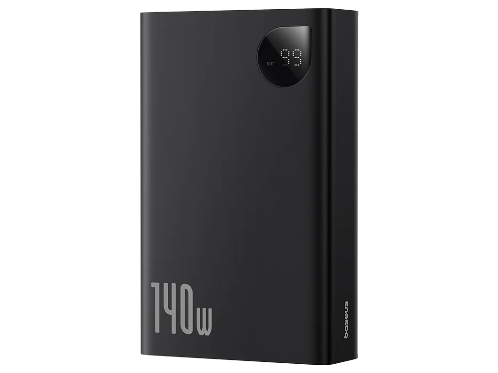خرید اینترنتی پاوربانک شارژ سریع تایپ سی و یو اس بی 140 وات 24000 بیسوس Baseus Adaman Digital Display Fast Charge Portable Power Bank 24000mAh 140W P10021508113-00 مشاهده و بررسی لوازم جانبی سایر برندها از فروشگاه آنلاین سایت جانبی
