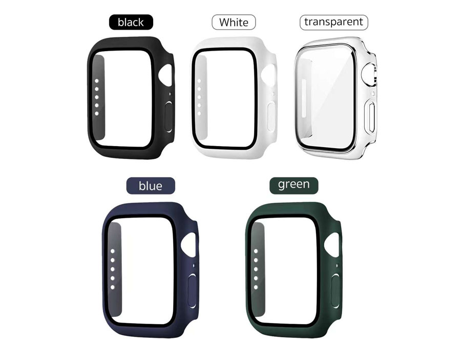 قاب محافظ اپل واچ سری 7 و 8 کوتتسی Coteetci glass hard shell iWatch 7 25003-45 محافظی عالی برای اطراف اسمارت واچ‌تان