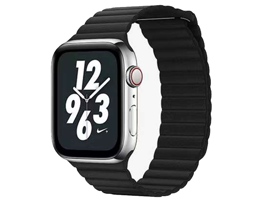 بند اپل واچ چرمی 1/2/3/4/5 کوتتسی Cottetci W7 leather back loop band WH5206-BK  بندی زیبا و شیک برای اسمارت‌واچ