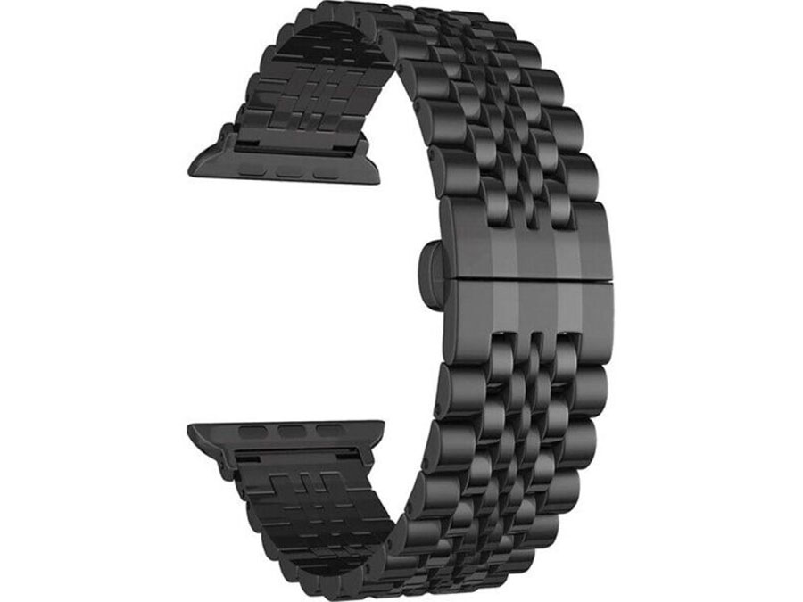 بند استیل اپل واچ 42 و 44 میلی‌متری ضدزنگ کوتتسی Coteetci W27 Stainless Steel APPLE WATCH BAND WH5242 بندی زیبا و شیک برای اسمارت‌واچ
