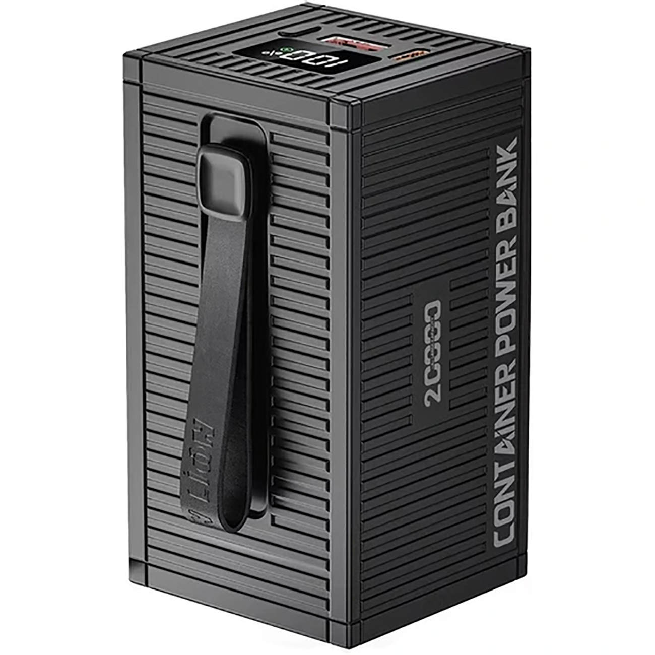 پاور بانک گرین لاین GL-PX61 با ظرفیت 20000mAh، شارژ سریع PD 20W و QC 22.5W، کابل 4 در 1، نمایشگر دیجیتال و بدنه ABS عرضه شده است.