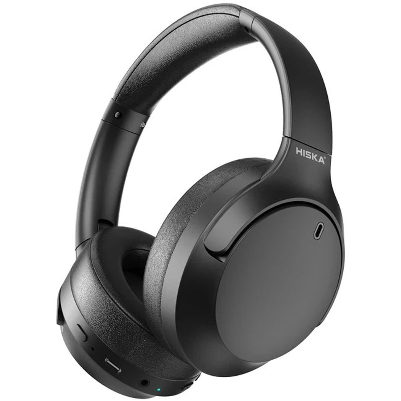 خرید هدفون بی‌سیم هیسکا K-450 با حذف نویز فعال (ANC) و مکالمه شفاف (ENC). این هدست با شارژدهی 30 ساعته و درایور 40 میلی‌متری، انتخابی عالی برای موسیقی و مکالمه است.