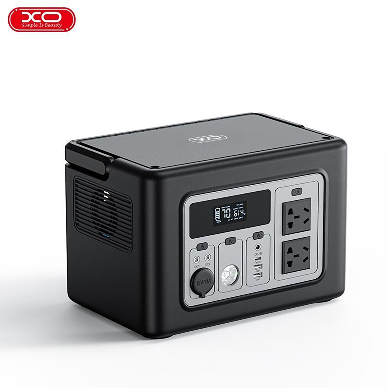 پاور استیشن 700 وات ایکس او XO مدل XO-PSA-700 / ظرفیت باتری بالا و طول عمر طولانی/ شارژ سریع فوق‌سریع/ توان 700 وات با خروجی پایدار