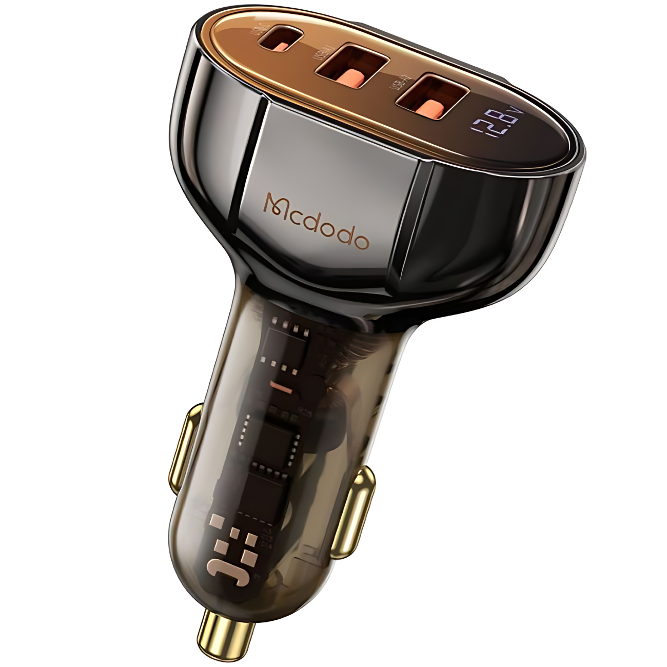 خرید اینترنتی شارژر فندکی فست شارژ ماشین تایپ سی و یو اس بی 100 وات مک دودو CC-2300 مشاهده و بررسی لوازم جانبی سایر برندها از فروشگاه آنلاین سایت جانبی