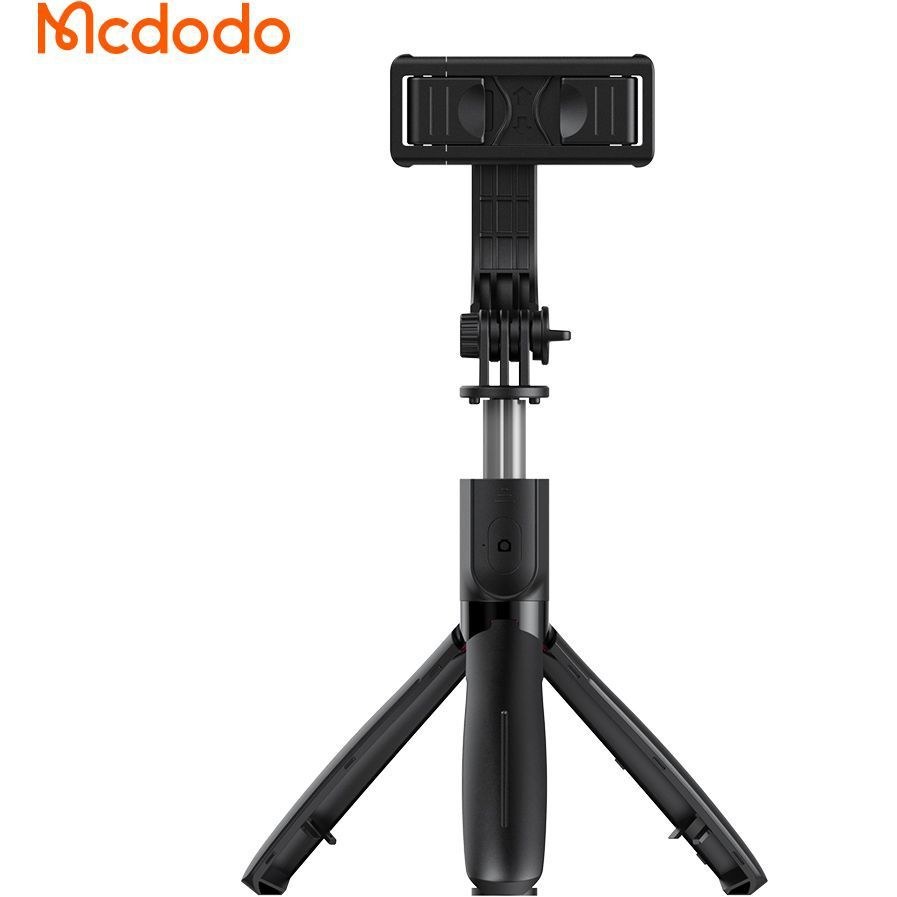 مونوپاد سلفی و سه پایه عکاسی مک دودو مدل MCDODO SS-7240 / مونوپاد و سه پایه موبایل سلفی/ دارای ریموت کنترل/ قابلیت تاشو و ذخیره سازی آسان/ مناسب گوشی‌های 3.74-2.56 اینچی/ پایه‌های پایدار و ضد لغزش/ میله قابل گسترش تا 70 سانتی‌متر/ تنظیم زاویه دلخواه با چر