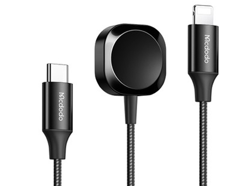 شارژر اپل واچ دو کاره مکدودو Mcdodo 2 In 1 WirelessCharger For Apple Watch &amp; Phone CH-2980 · طول کابل 1.5 متر · طراحی آهنربایی · سازگار با تمام سری های اپل واچ ...