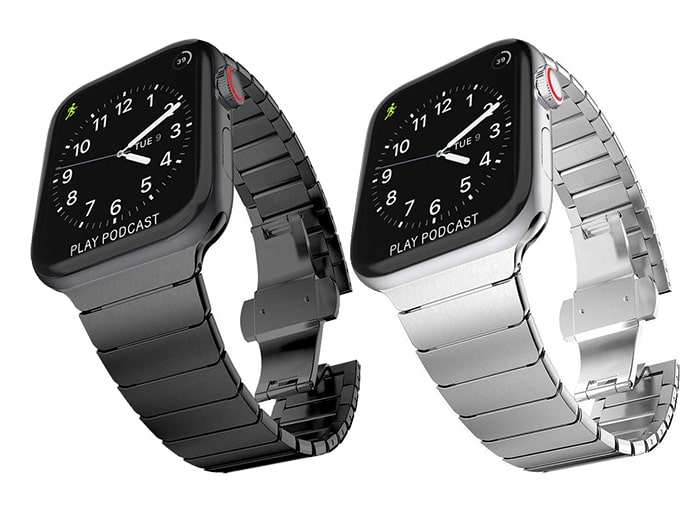 بند فلزی اپل واچ Apple Watch Link Bracelet Loop Band With Case 42mm ، بند فلزی اپل برای ساعت مدل 42mmطراحی شده و از آلیاژ فولاد ضد زنگ ساخته شده است.