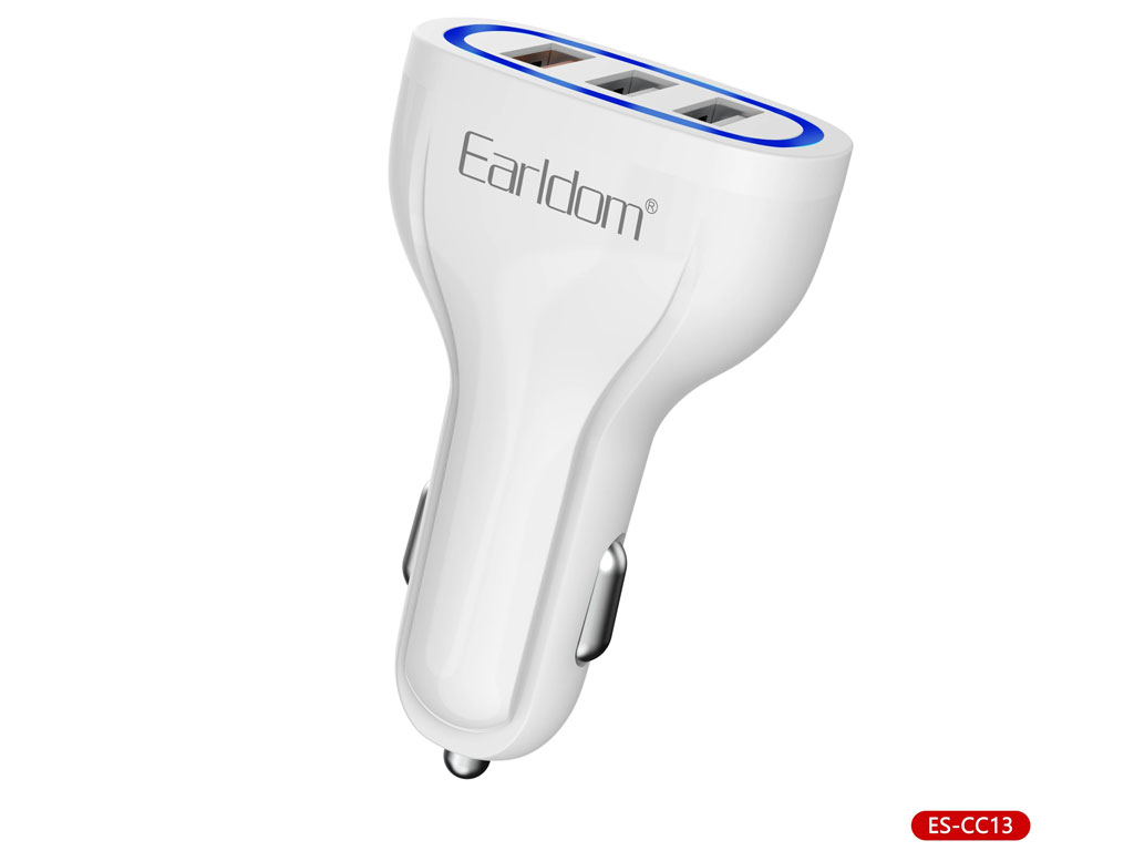 EARLDOM 5V 3.1A Car Charger with 3 USB Car Adapter USB Car Charger iPhone